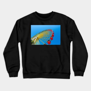 Multi color fly wheel Crewneck Sweatshirt